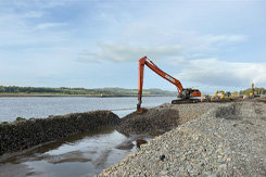 Hitachi ZX350LC Super long reach