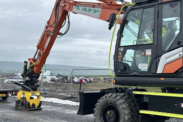 Hydraulic Compactors are designed