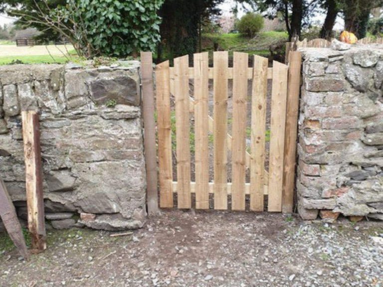 Commercial fencing installed by AFP Construction